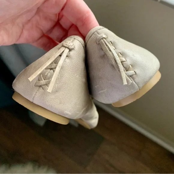 Frye Regina Pointed Toe Leather Flats Size 8 Women’s - Picture 10 of 13